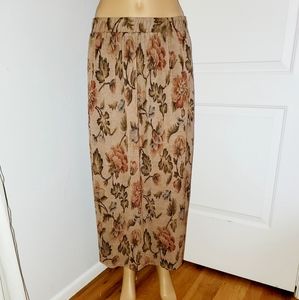 Vintage Joan Walters floral skirt